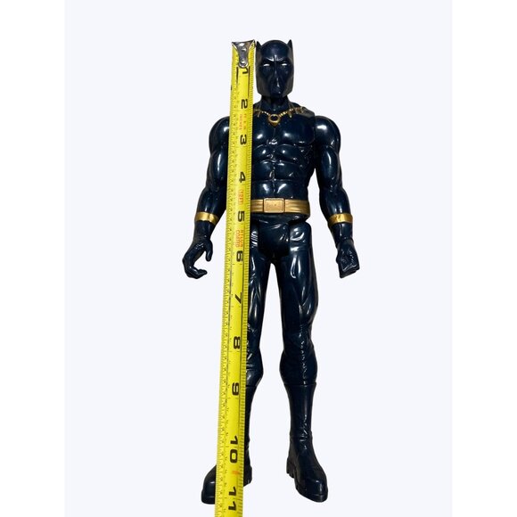Marvel Black Panther Collectible Action Figure With Gold Colored Accents - Picture 10 of 10